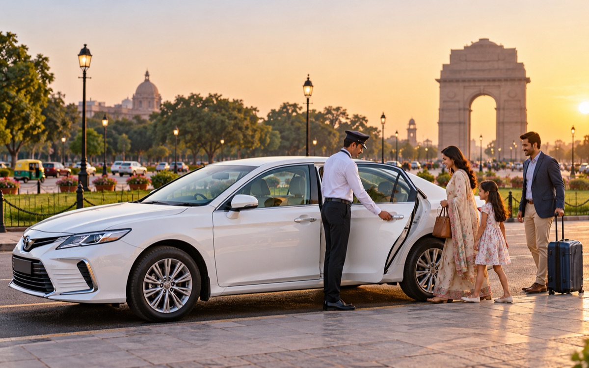 Car Rental with Driver with Sharma Safari Travels