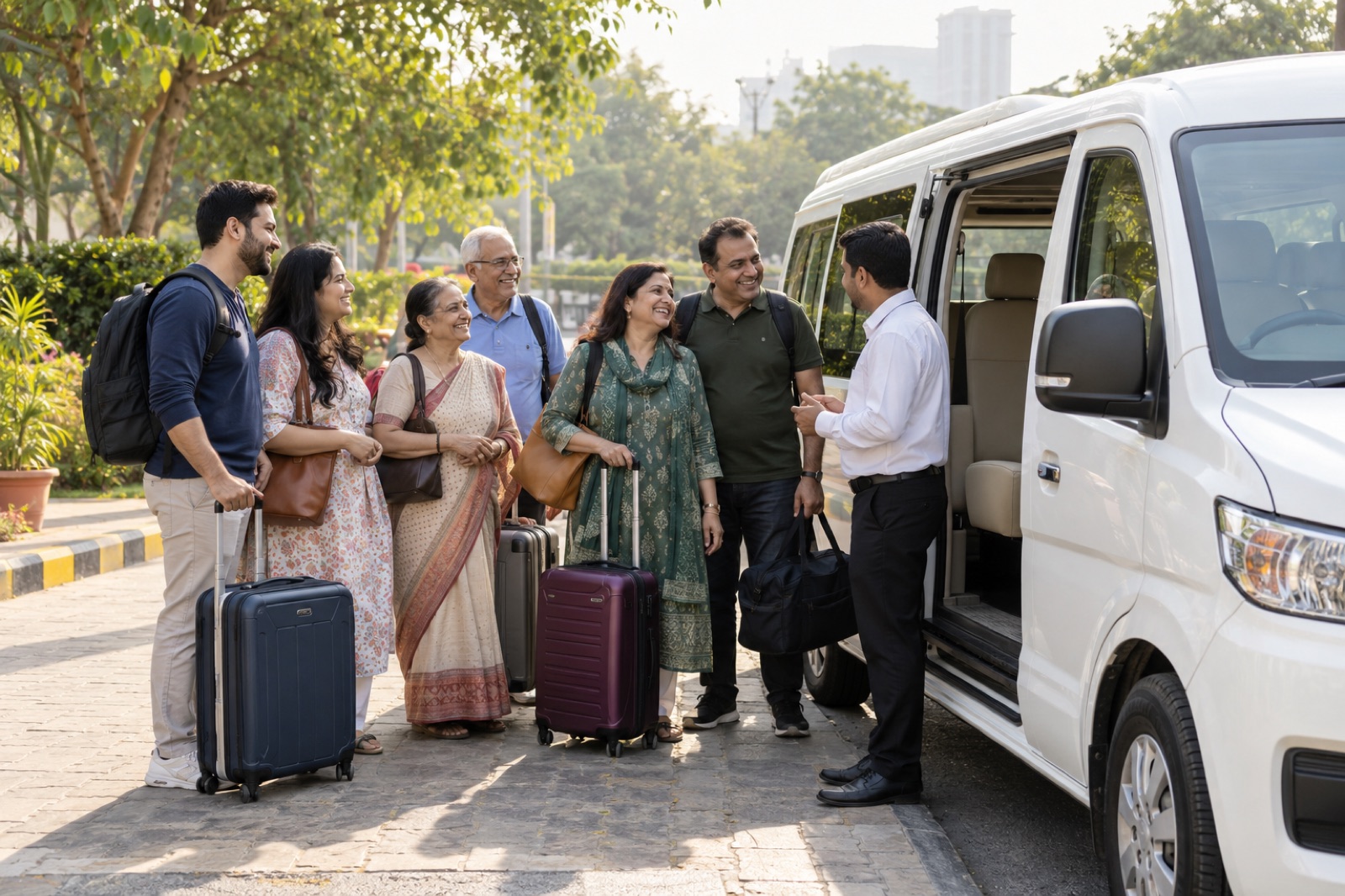 Bus Rental for Local Delhi Travel & Events with Sharma Safari Travels