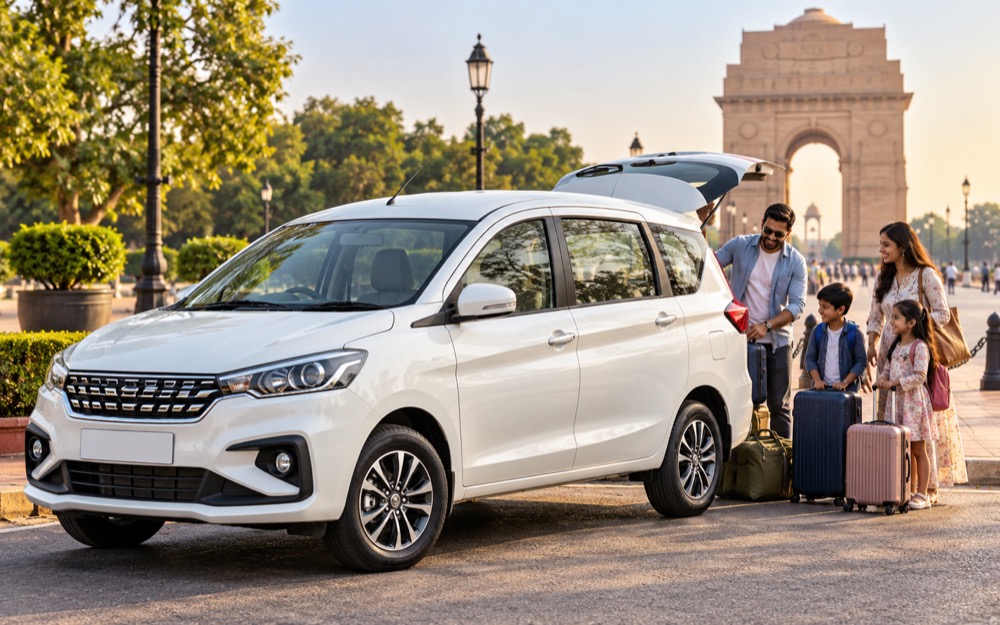 Maruti Ertiga with Sharma Safari Travels
