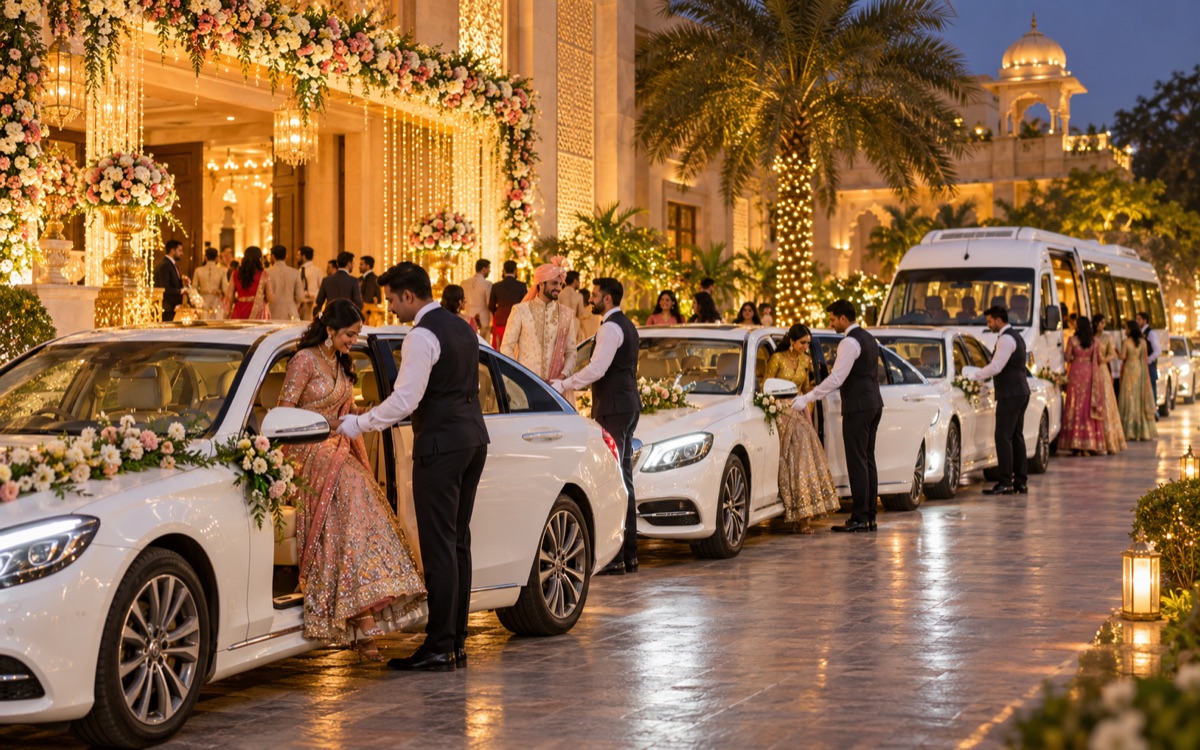 Wedding Transportation with Sharma Safari Travels